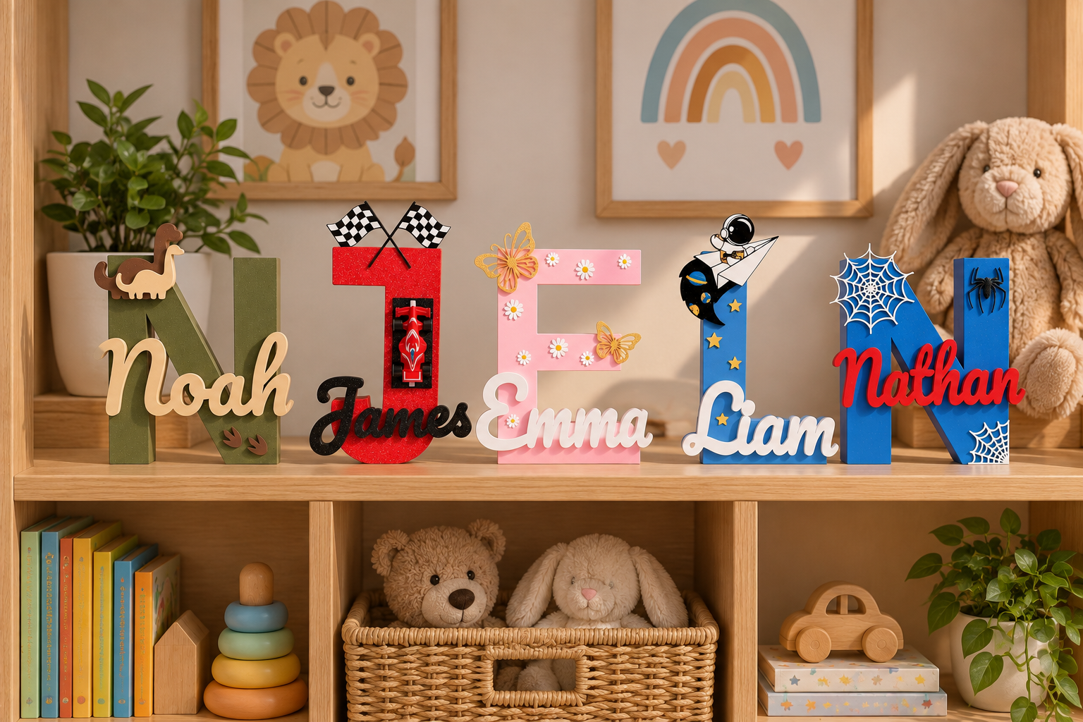 Letras personalizadas